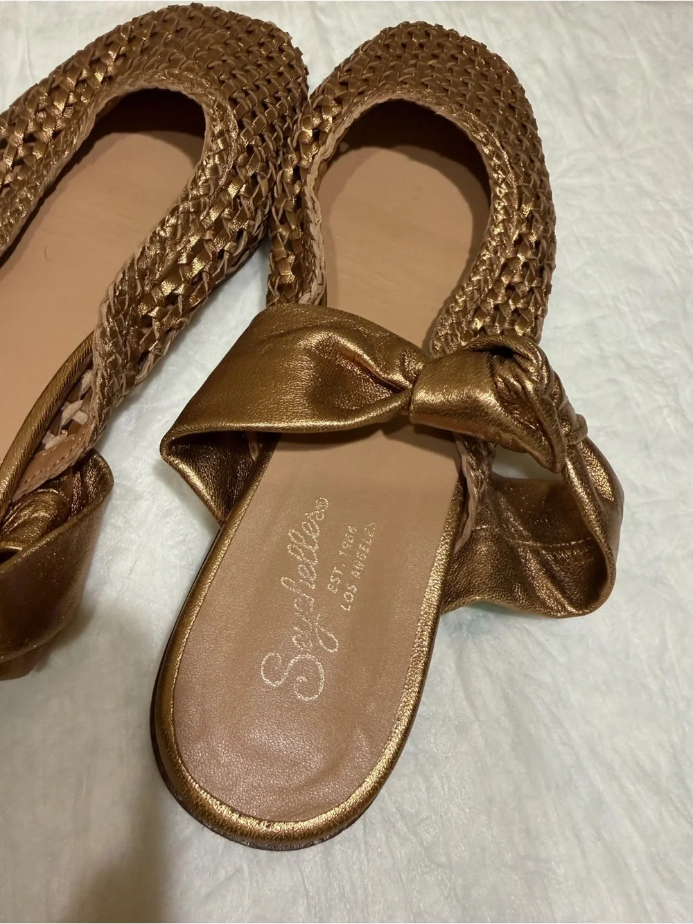 Seychelles woven flats